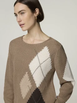 Strickpullover mit Baumwolle