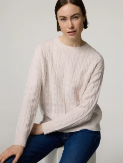 Strickpullover mit Kaschmir