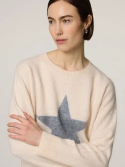 Strickpullover mit Kaschmir