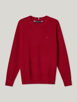 Strickpullover mit Logo