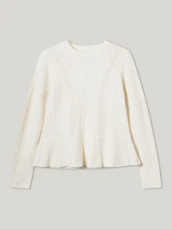 Strickpullover mit Merinowolle