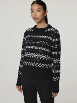 Strickpullover mit Pailletten