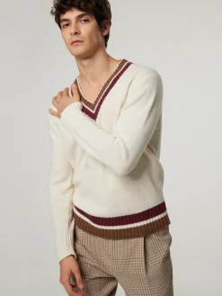 Strickpullover mit Wolle