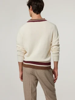 Strickpullover mit Wolle