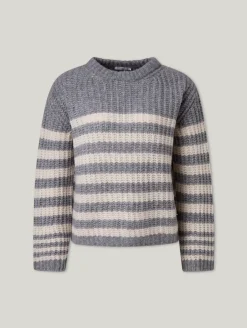 Strickpullover mit Wolle