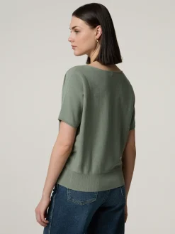 Strickshirt aus Baumwolle