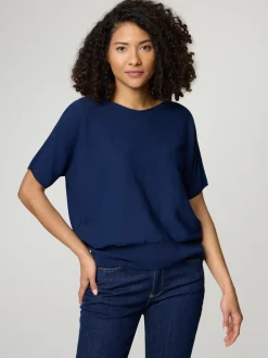 Strickshirt aus Baumwolle