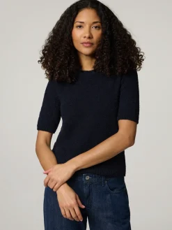 Strickshirt aus Baumwolle