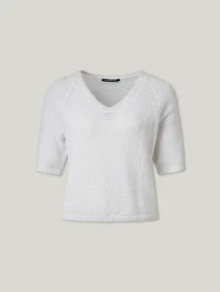 Strickshirt aus Baumwolle