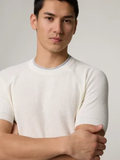 Strickshirt aus Baumwolle