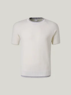 Strickshirt aus Baumwolle