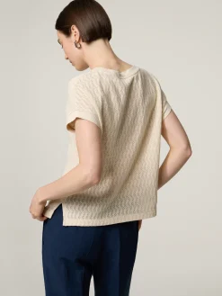 Strickshirt aus Baumwolle