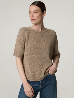 Strickshirt aus Baumwolle