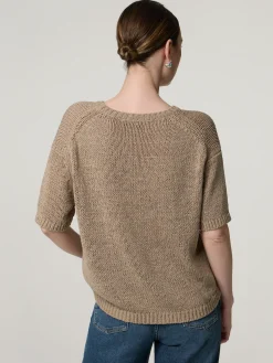 Strickshirt aus Baumwolle