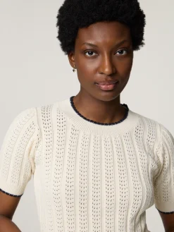 Strickshirt aus Baumwolle