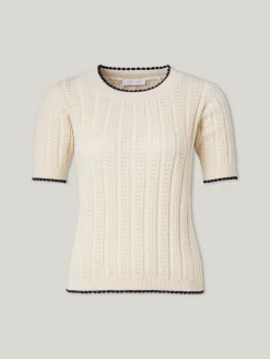 Strickshirt aus Baumwolle