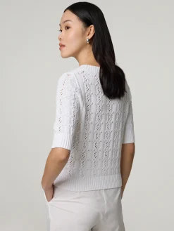 Strickshirt aus Baumwolle