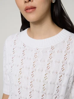 Strickshirt aus Baumwolle