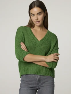 Strickshirt aus Bio-Baumwolle