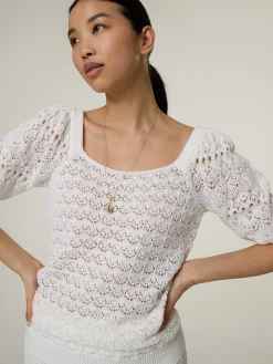 Strickshirt aus Bio-Baumwolle