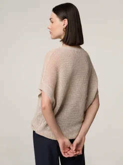 Strickshirt aus Leinen