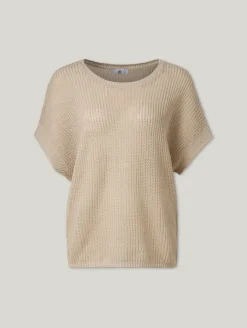 Strickshirt aus Leinen