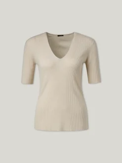 Strickshirt aus Merinowolle