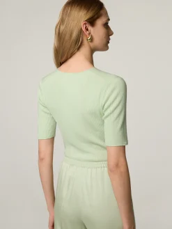 Strickshirt aus Merinowolle