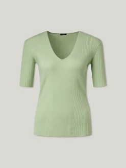 Strickshirt aus Merinowolle