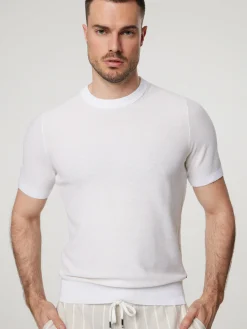 Strickshirt aus Piqué TANTINO