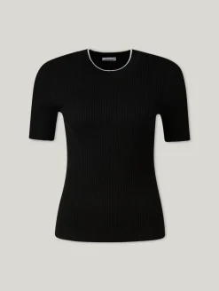 Strickshirt aus Schurwolle