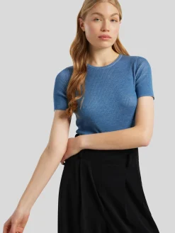 Strickshirt aus Schurwolle