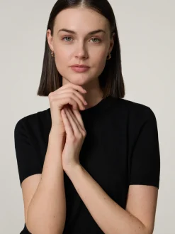 Strickshirt aus Schurwolle