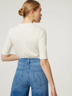 Strickshirt aus Seide