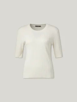 Strickshirt aus Seide