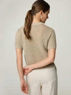 Strickshirt mit Baumwolle