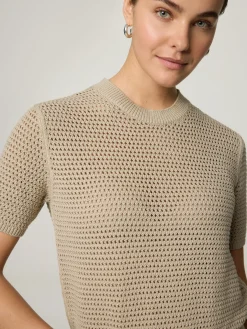 Strickshirt mit Baumwolle