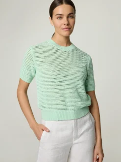 Strickshirt mit Baumwolle