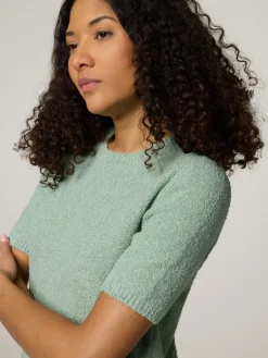 Strickshirt mit Baumwolle