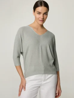 Strickshirt mit Glitzer