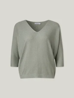 Strickshirt mit Glitzer