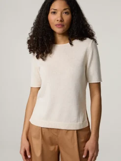 Strickshirt mit Leinen