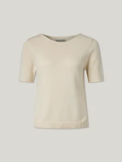 Strickshirt mit Leinen