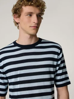 Strickshirt mit Leinen DERICO