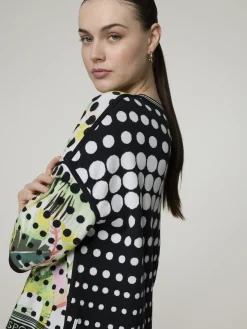Strickshirt mit Print