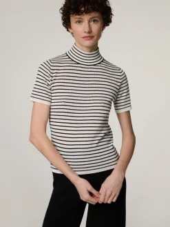 Strickshirt mit Seide FIEMME