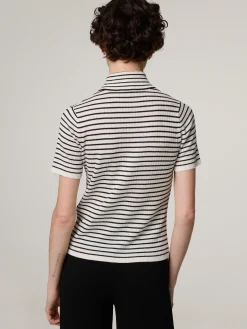 Strickshirt mit Seide FIEMME