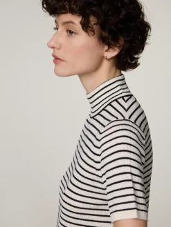 Strickshirt mit Seide FIEMME