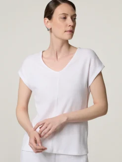 Strickshirt V-Ausschnitt