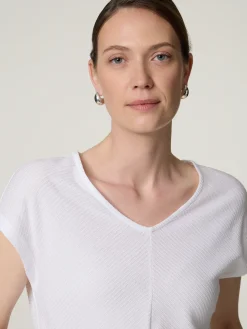 Strickshirt V-Ausschnitt